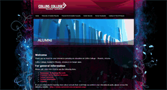 Desktop Screenshot of collinscollege.edu